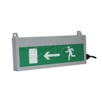 Оповещатель табло световое Компания СМД СФЕРА 220В (уличное исполнение) "Выход"