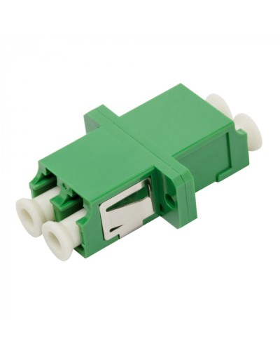 Адаптер оптический LC, SM/APC, корпус SC, дуплексный LANMASTER (LAN-2LCS-AM-APC) в Домодедово Проходные адаптеры и розетки оптические Pintop.ru