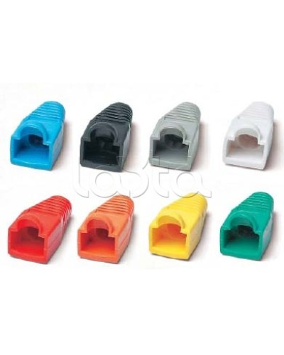 Колпачок изолирующий для разъемов RJ-45 Hyperline BOOT-GN-10 в Домодедово Коннекторы Pintop.ru