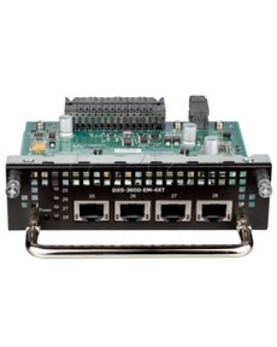 Модуль расширения с 4 портами D-Link DXS-3600-EM-4XT/A1A в Домодедово Дополнительное оборудование для сетей Pintop.ru
