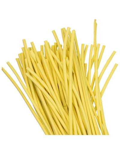 Термоусаживаемая трубка ТУТ нг 4/2 желтая в отрезках по 1м EKF PROxima (tut-4-y-1m) в Домодедово Аксессуары для кабель-канала Pintop.ru