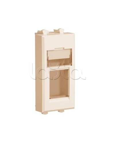 Адаптер для Keystone Ванильная дымка Avanti, 1 мод DKC 4405201 в Домодедово Аксессуары для стоек и шкафов Pintop.ru