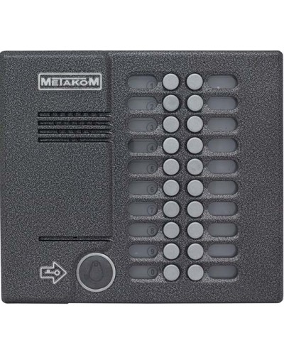 Блок вызова домофона Метаком MK20.2-RFEN в Домодедово Вызывные аудиопанели малоабонентные Pintop.ru