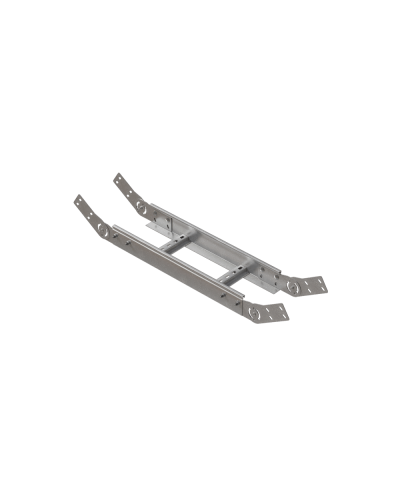 Вертикальный шарнирный угол 80х500х1,2 мм HD85 N КМ-профиль (LSHL80-500-1.2 HD85 N) в Домодедово Аксессуары для лотков Pintop.ru