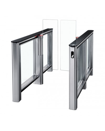 Турникет PERCo-ST-01 с крышками из закаленного стекла со створками Створки шириной 425 мм увеличенной высоты (1500 мм) в Домодедово Турникеты Pintop.ru