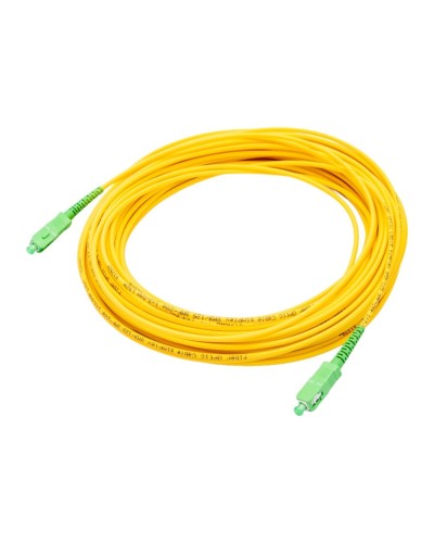 Патч-корд оптический соединительный (SM), 9/125 (OS2), SC/APC-SC/APC, (Simplex), LSZH, 20м REXANT 50-2028 в Домодедово Патч-корды оптические Pintop.ru