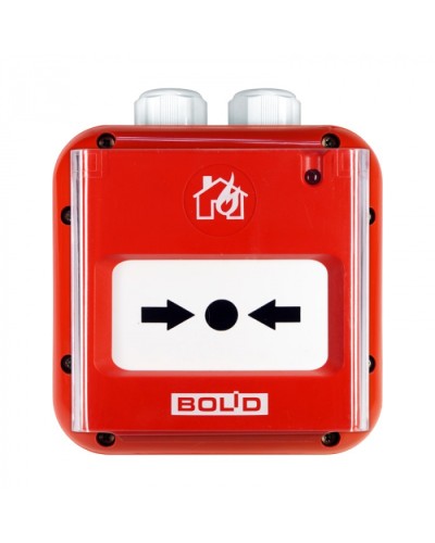 Извещатель пожарный ручной адресный Болид ИПР 513-3АМ исп.01 IP67 в Домодедово Охранно-пожарное оборудование Pintop.ru