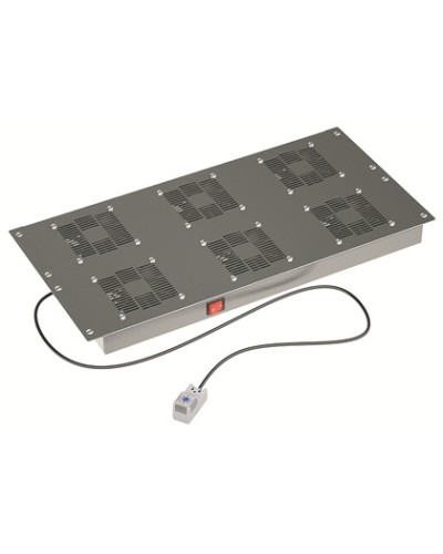 Потолочный вентиляторный модуль, с термостатом 4 вент. для крыши Ш= 600мм DKC R5VSIT6004FT в Домодедово Вентиляторные модули Pintop.ru