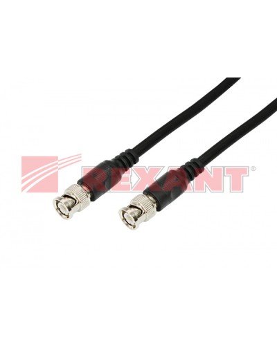 Шнур соединительный BNC-BNC для систем видеонаблюдения (1,5 м) REXANT (18-2701) в Домодедово Патч-корды и пигтейлы Pintop.ru