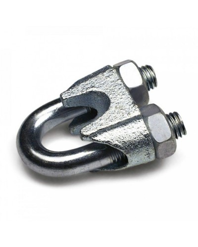 Зажим троса одинарный D5мм тип Слоник DIN 741 (100 шт/уп) Промрукав (PR08.3893) в Домодедово Держатели, клипсы, скобы Pintop.ru