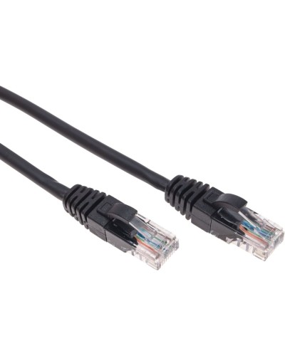 Патч-корд U/UTP, CAT 6, RJ45-RJ45, 26AWG, LSZH, черный, 1м REXANT 02-0292-1 в Домодедово Патчкорды (медные) Pintop.ru