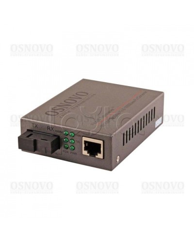Медиаконвертер Gigabit Ethernet OSNOVO OMC-1000-11S5a в Домодедово Медиаконвертеры Pintop.ru
