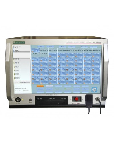 Блок управления центральный DSPPA MAG-6182 в Домодедово Система оповещения и трансляции Dsppa Pintop.ru