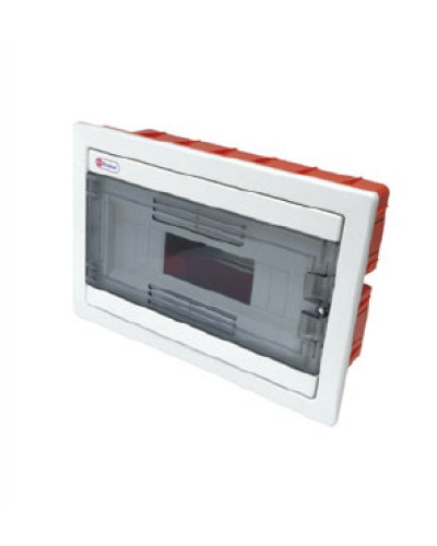 Щиток скрытой установки, 8 модулей, IP40 Экопласт 46008 в Домодедово Боксы для автоматов Pintop.ru