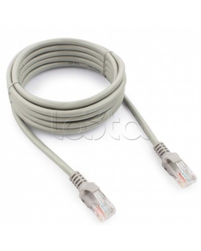 Коммутационный шнур категории, 5e U/UTP , 4х2х(7х0,21), LSZH, 3м, серый SPL (500081) в Домодедово Патч-корды и пигтейлы Pintop.ru