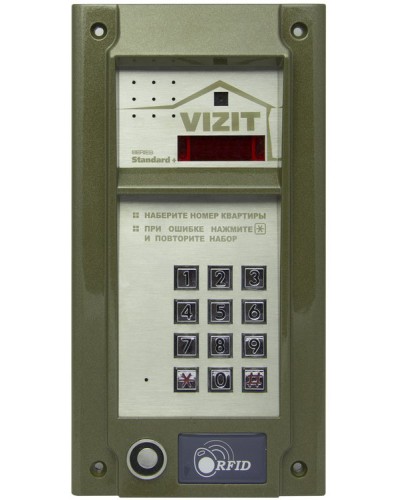 Блок вызова домофона Vizit БВД-М202RTCP в Домодедово Блоки вызова многоабонентные Pintop.ru