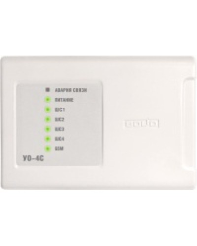 Устройство оконечное системы передачи извещений по каналам сотовой связи GSM Болид УО-4С исп.02 в Домодедово Охранно-пожарное оборудование Pintop.ru