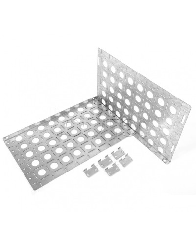 Комплект боковых монтажных панелей 19 (В400xГ210) Elbox EU-400.210 в Домодедово Аксессуары для стоек и шкафов Pintop.ru