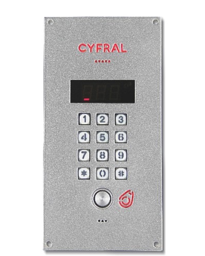 Блок вызова Цифрал CCD-20.1/TC ЦФРЛ.468369. в Домодедово Блоки вызова многоабонентные Pintop.ru