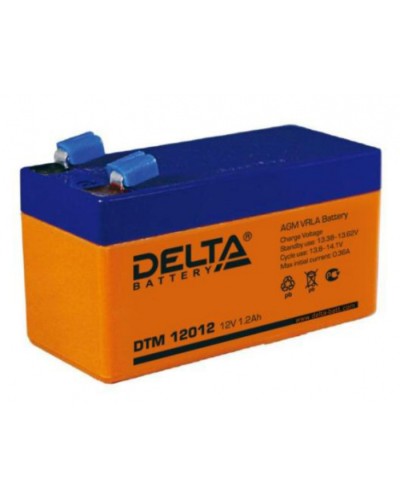 Аккумулятор свинцово-кислотный Delta DTM 12012 в Домодедово Электротехническое оборудование Pintop.ru