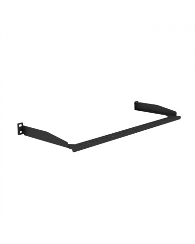 Горизонтальный заднийВ В кабельный органайзер глубиной 175мм, 19 RAL 9005 Cabeus (CO-PLB-1U-C04-MPO-BK) в Домодедово Кабельные органайзеры Pintop.ru