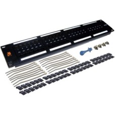 Патч-панель 48 портов, UTP, кат.5E, 2U LANMASTER LAN-PPL48U5E
