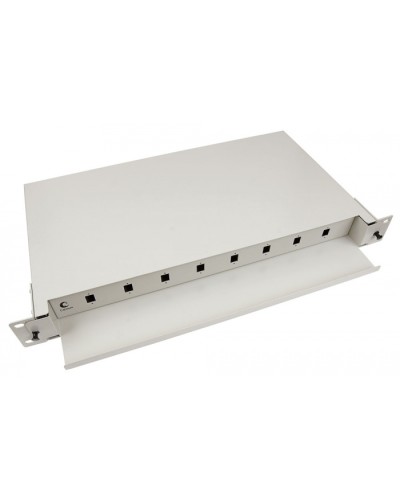 Бокс оптический 19 на 8SC портов Cabeus ODF-19-8-SC в Домодедово Кросс оптический Pintop.ru