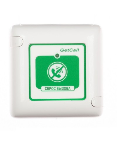 Кнопка сброса проводная Getcall GC-0421W1 в Домодедово Переговорные устройства Pintop.ru