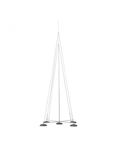 Мачта молниеприемная L=12м, D=40мм AL/NI EKF (lp-l12000) в Домодедово Электротехническое оборудование Pintop.ru