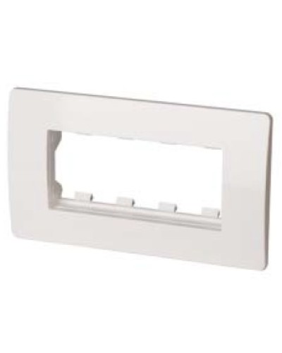 Каркас в сборе с рамкой под 2 модуля VIVA (для монтажа ЭУИ в коробки код 10123) DKC 10242 в Домодедово Аксессуары для кабель-канала Pintop.ru