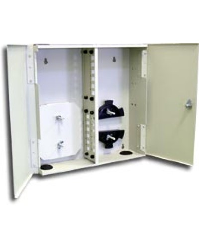 Кросс оптический, настенный, на 4 адаптерные панели LANMASTER LAN-FOB-WM-4H в Домодедово Кросс оптический Pintop.ru