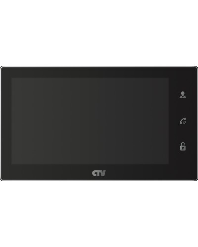 Монитор видеодомофона CTV-M4706AHD (черный) в Домодедово Абонентские видеоустройства Pintop.ru