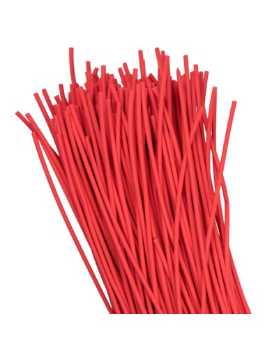 Термоусаживаемая трубка ТУТ нг 2/1 красная в отрезках по 1м EKF PROxima (tut-2-r-1m) в Домодедово Аксессуары для кабель-канала Pintop.ru