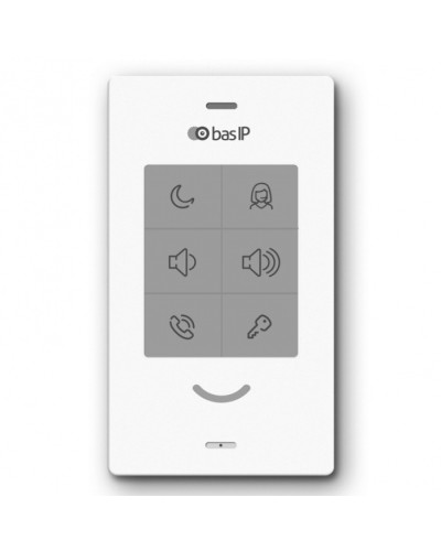 Устройство абонентское BAS-IP SP-03 WHITE в Домодедово Абонентские аудиоустройства Pintop.ru