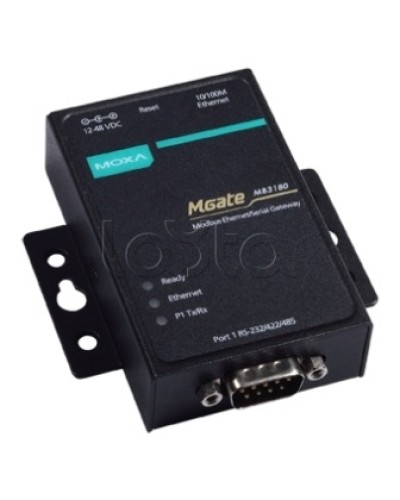 Преобразователь Modbus-RTU/ASCII в Modbus/TCP Moxa MGATE MB3180 в Домодедово Дополнительное оборудование для ОПС Pintop.ru