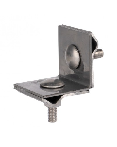 Держатель фальцевый, Ni EKF PROxima (lp-33196-ni) в Домодедово Электротехническое оборудование Pintop.ru