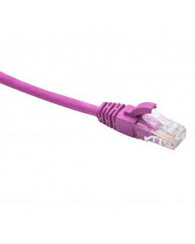 Шнур коммутационный U/UTP категория 5e LSZH нг(А)-HF 15,0 м, маджента Datarex DR-181725 в Домодедово Патчкорды (медные) Pintop.ru