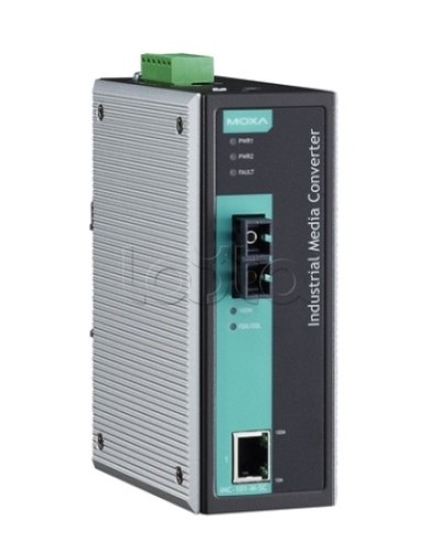 Медиаконвертер Ethernet 10/100BaseTX в 100BaseFX (SC) Moxa IMC-101-S-SC-T в Домодедово Дополнительное оборудование для ОПС Pintop.ru