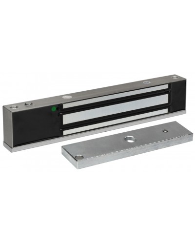 Smartec ST-EL323DLW-SS - Электромагнитный замок, уличное исполнение, СИД, датчик положения двери, IP68, нержавеющая сталь, усилие 320-340 кг. в Домодедово Электромагнитные замки Pintop.ru