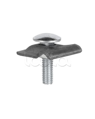 Зажим прижимной 30х30мм HZ EKF PROxima (lp-51510/3) в Домодедово Крепеж Pintop.ru