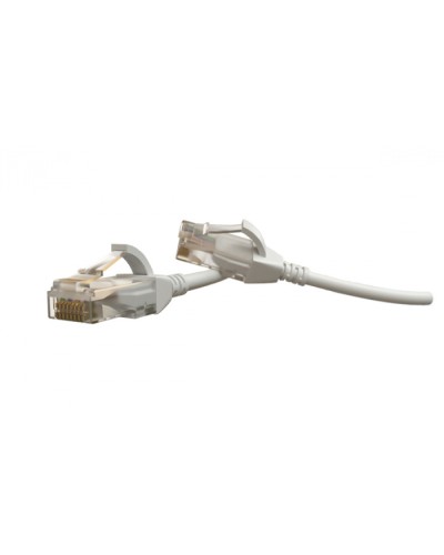 Патч-корд U/UTP Hyperline (PC-LPT-UTP-RJ45-RJ45-C6-3M-LSZH-WH) в Домодедово Патчкорды (медные) Pintop.ru