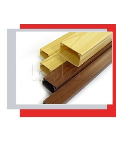 Миниканал 40x25 серия MEX с текстурой дерева (сосна) Экопласт 77010Р-2 в Домодедово Кабель-канал Pintop.ru