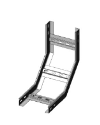 Угол вертикальный внутренний 90° 200х80 (1,2) для лестничного лотка ПожТехКабель (650-913) в Домодедово Кабельные лотки Pintop.ru