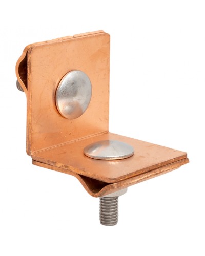 Держатель фальцевый Cu EKF PROxima (lp-33196-cu) в Домодедово Электротехническое оборудование Pintop.ru