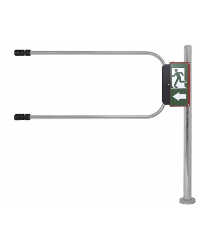 Smartec ST-GR010EC-CR - Калитка аварийного выхода с электромагнитом, хромированная, в комплекте стойка 1000 х D50 мм и створка 1000 х D25 мм. в Домодедово Калитки Pintop.ru