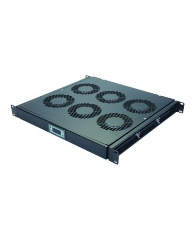 Панель вентиляционная с 6 вентиляторами, с контроллером Eurolan 60A-91-11-30BL в Домодедово Вентиляторные модули Pintop.ru