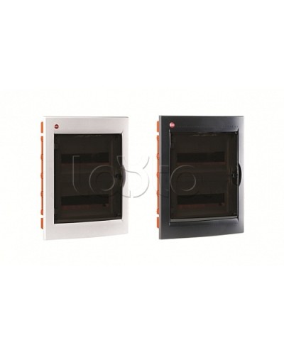 Щиток встраив.с двер.24мод.,IP41,бел., с клем.блок.2х87508 и замком DKC 81924 в Домодедово Аксессуары для стоек и шкафов Pintop.ru