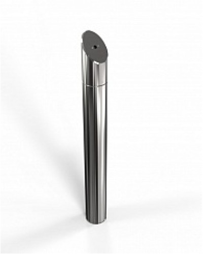 Стойка стационарная хромированная Ростов-Дон СС3 (Хром) в Домодедово Ограждения Pintop.ru