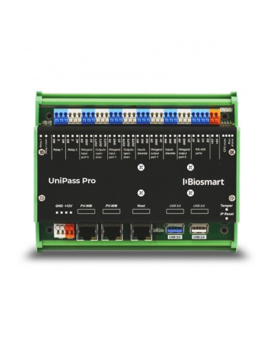 Контроллер управления доступом в бесконтактных СКУД и системах учета рабочего времени по венам ладони и RFID-картамBioSmart UniPass Pro в Домодедово Контроллеры Pintop.ru