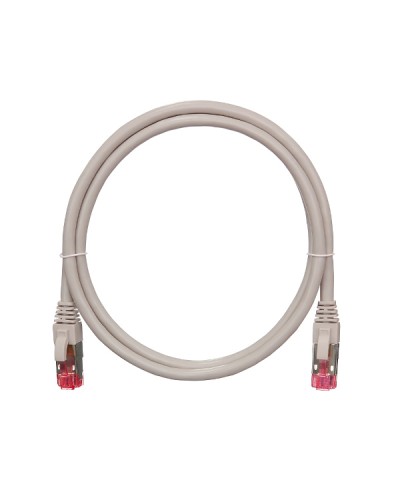 Шнур коммутационный 2хRJ45/8P8C S/FTP кат.6A (NMC-PC4SA55B-030-C-GY) NIKOMAX (3 м) в Домодедово Патчкорды (медные) Pintop.ru
